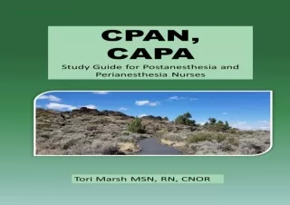 Download CPAN, CAPA Study Guide for Postanesthesia and Perianestesia Nurses: The