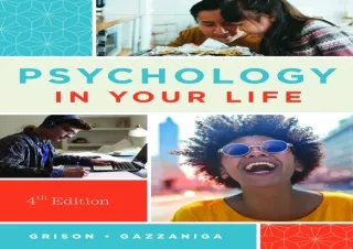 pdf psychology in your life fourth edition