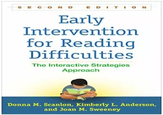 [READ PDF] Early Intervention for Reading Difficulties: The Interactive Strategi