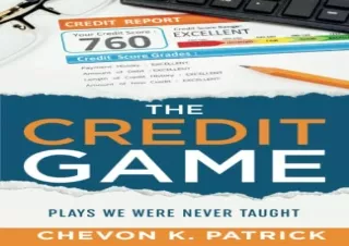 download The Credit Game: Plays We Were Never Taught free