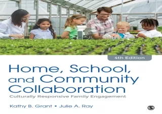 [READ PDF] Home, School, and Community Collaboration: Culturally Responsive Fami