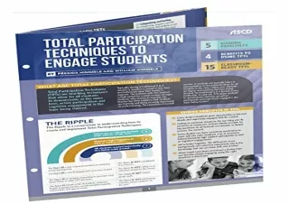 [DOWNLOAD PDF] Total Participation Techniques to Engage Students (Quick Referenc