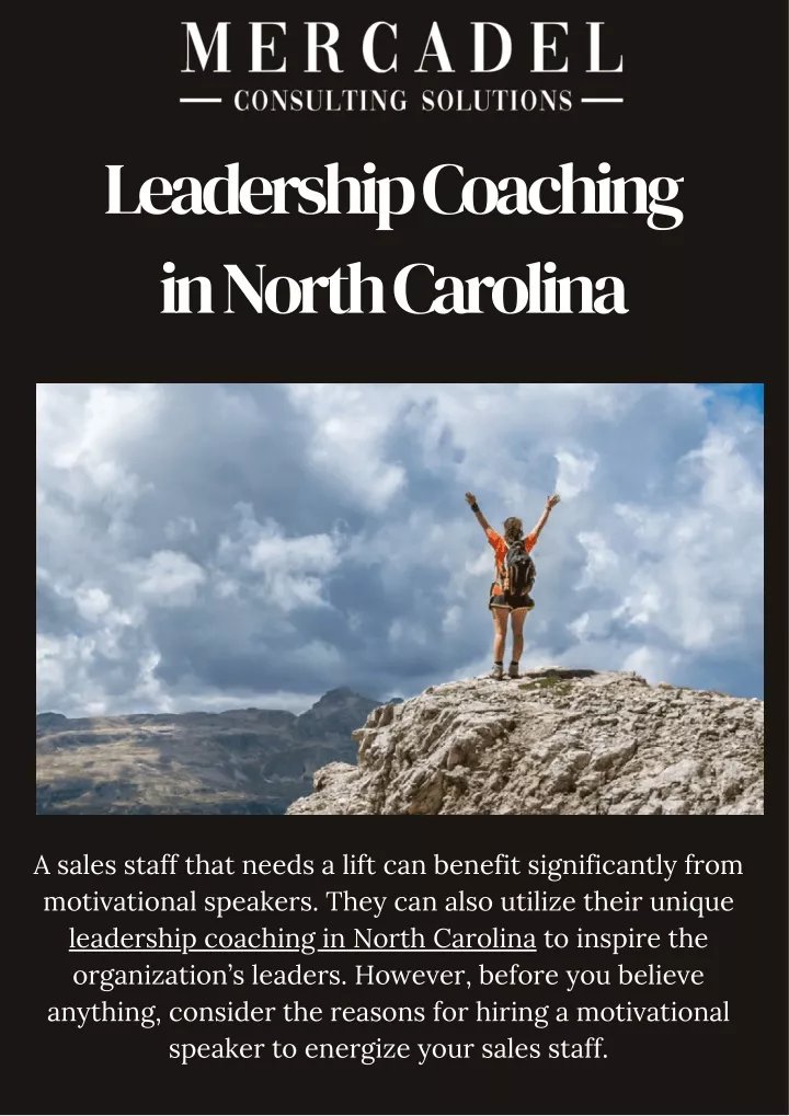 leadership coaching in north carolina