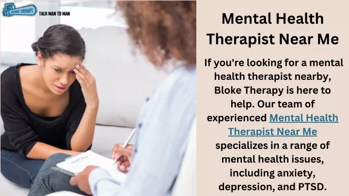 mental health therapist near me