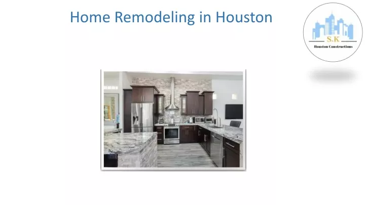 home remodeling in houston