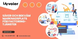 Säker och bekväm marknadsplats för Factoring-tjänster