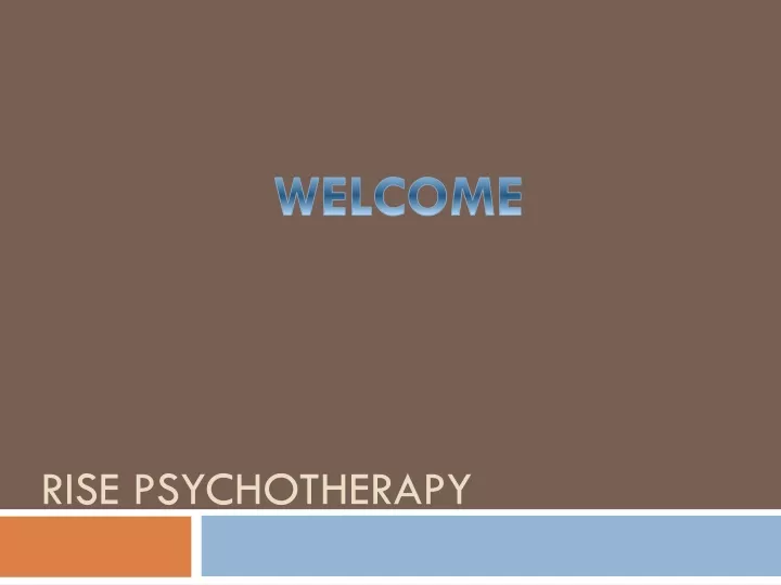 rise psychotherapy