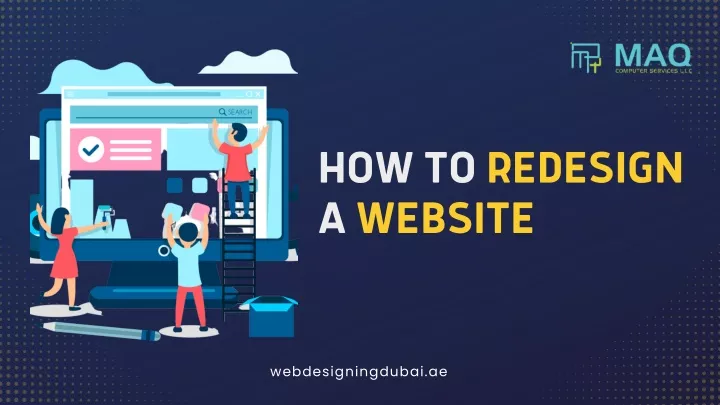 how to redesign a website