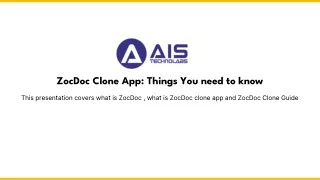 zocdoc clone app things you need to know