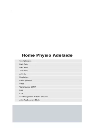 Physio Adelaide