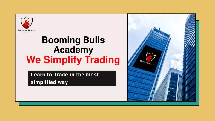 booming bulls academy we simplify trading