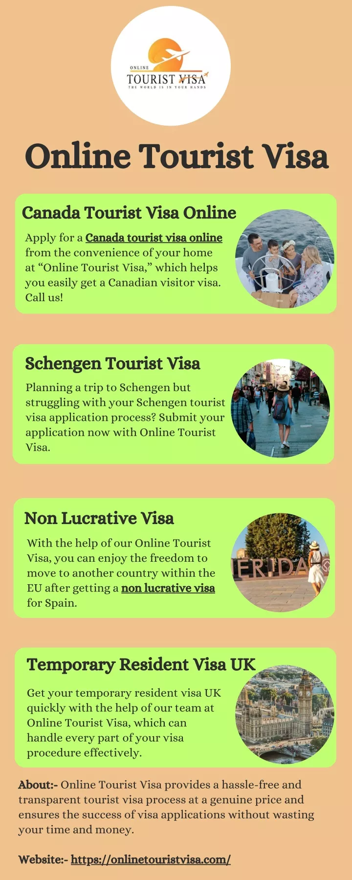 online tourist visa