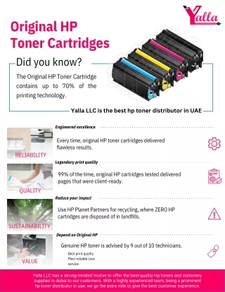 Original HP Toner Cartridges