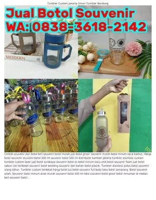tumbler custom jakarta grosir tumbler bandung