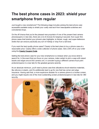 the best phone cases in 2023 shield your