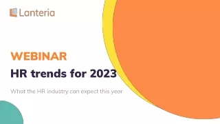 HR Trends 2023 Webinar Slides