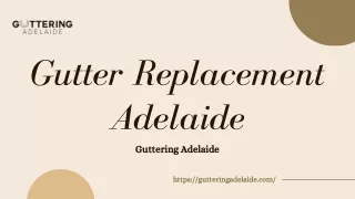 Gutter Repairs Adelaide | Guttering Adelaide