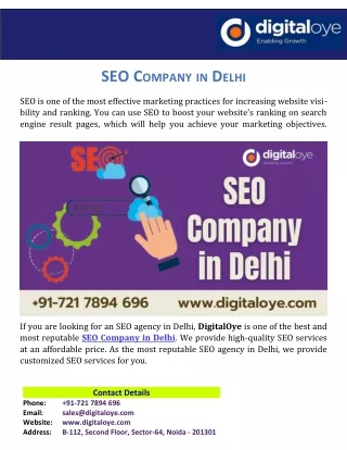 seo c ompany in d elhi