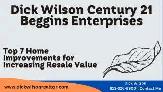 Dick Wilson Century 21 Beggins Enterprises