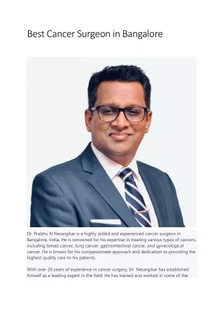 Best Cancer Surgeon in Bangalore (3)