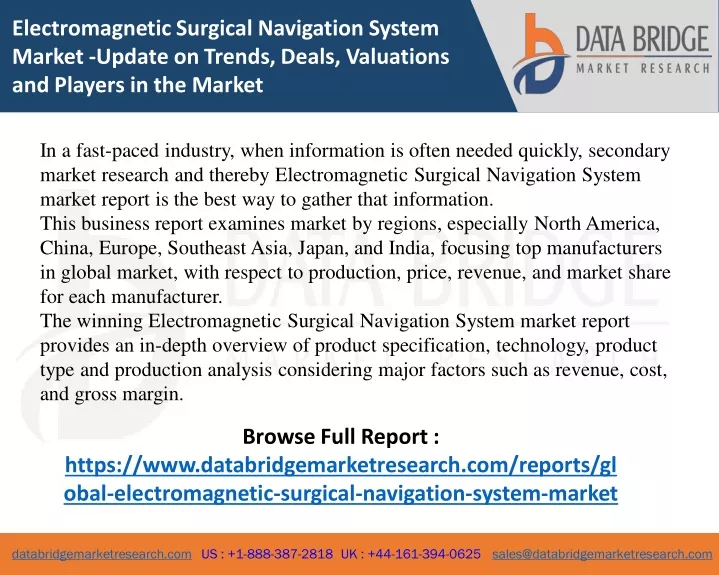 electromagnetic surgical navigation system market