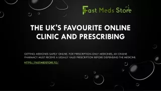 The UK's Favourite Online Clinic and Prescribing