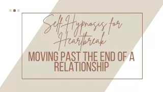 self hypnosis for heartbreak
