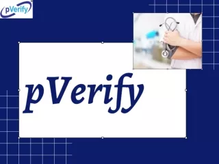 Verify Eligibility Benefits - pVerify