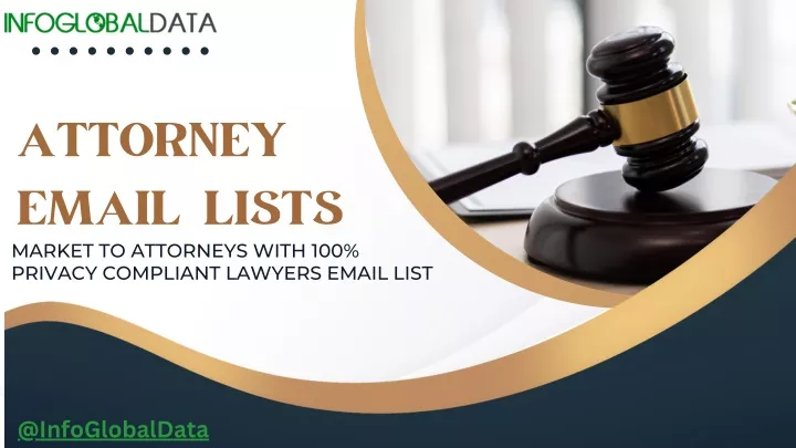 attorney email lists market to attorneys with