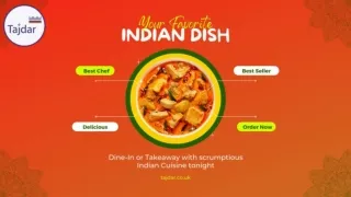 Tajdar | India’s restaurant near me | Curries takeaway near me