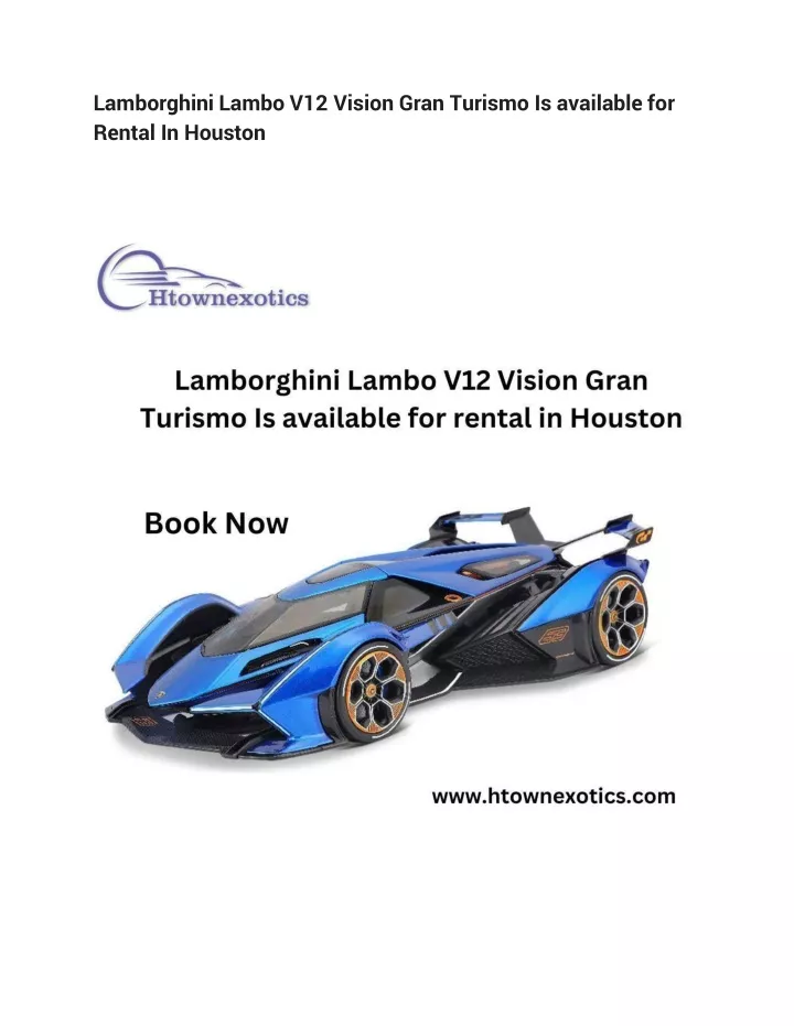 lamborghini lambo v12 vision gran turismo