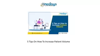 5 tips on how to increase patient volume