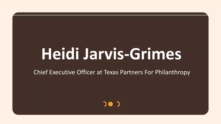 heidi jarvis grimes