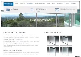 Auckland Glass Balustrades - Adding Style and Safety to Your Home