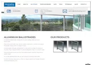 Aluminum Balustrades in Auckland: The Perfect Safety Solution