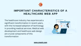 Key Features of a Healthcare Web App
