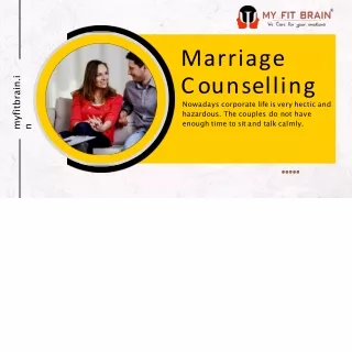 Marriage counselling