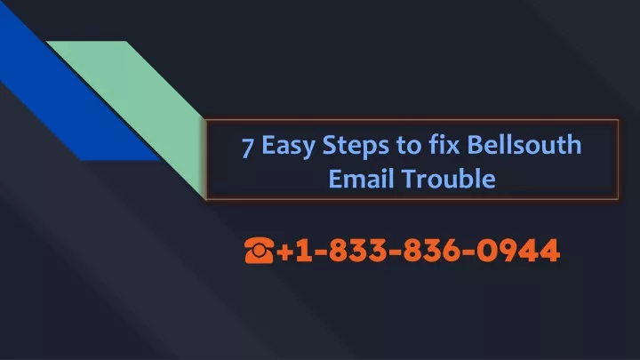 7 easy steps to fix bellsouth e mail trouble