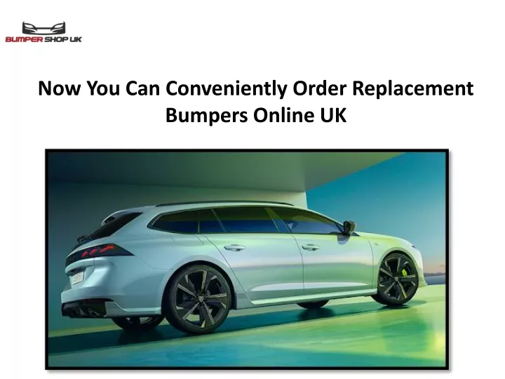 now you can conveniently order replacement