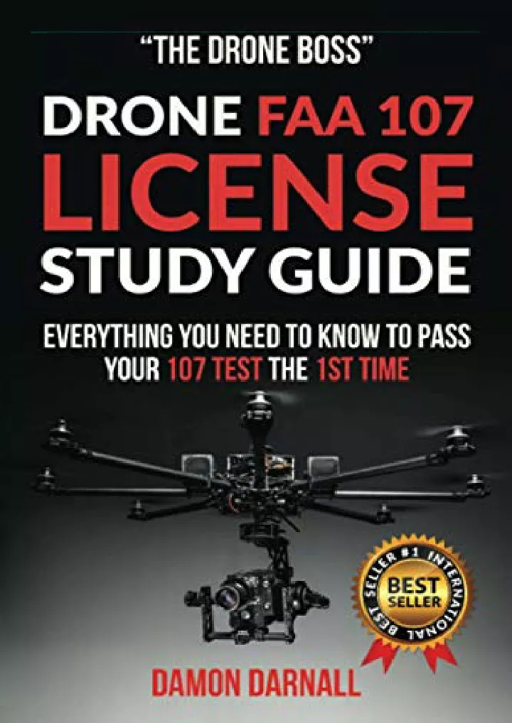 drone faa 107 license study guide everything