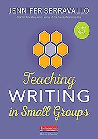 $PDF$/READ/DOWNLOAD Teaching Writing in Small Groups