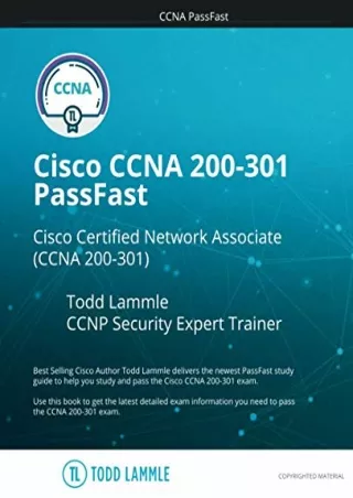 _PDF_ Cisco CCNA 200-301 PassFast: Cisco Certified Network Associate (CCNA 200-3