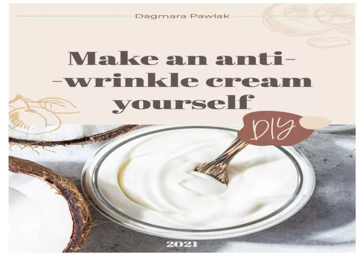 download make an anti wrinkle cream yourself