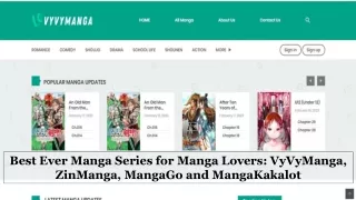 Best Ever Manga Series for Manga Lovers