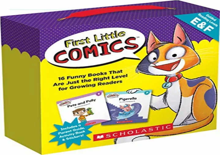 pdf book first little comics parent pack levels