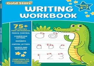 download Writing Workbook for Ages 4-7 with 75  Handwriting Activities, Pencil C
