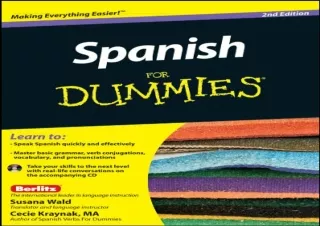 PDF Spanish For Dummies kindle