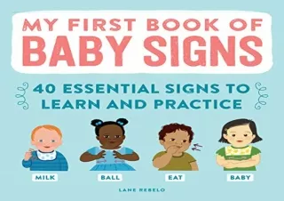 pdf my first book of baby signs 40 essential