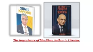 the importance of maritime author in ukraine