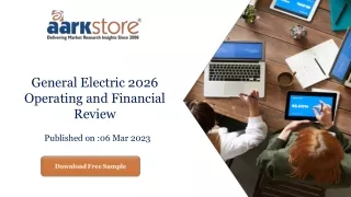 General Electric 2026 Operating and Financial Review